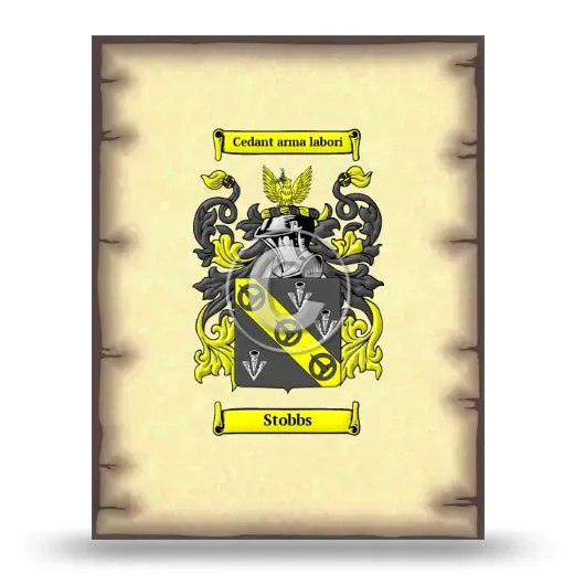 Stobbs Coat of Arms Print