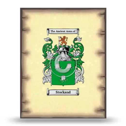 Stockand Coat of Arms Print