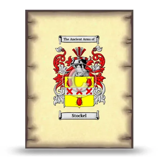 Stockel Coat of Arms Print