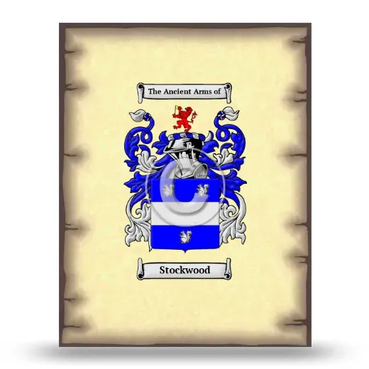 Stockwood Coat of Arms Print