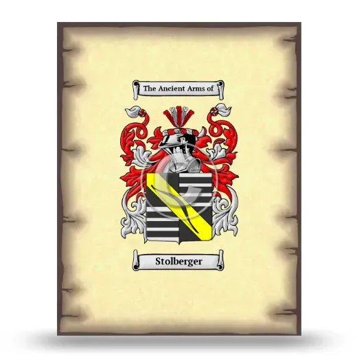 Stolberger Coat of Arms Print