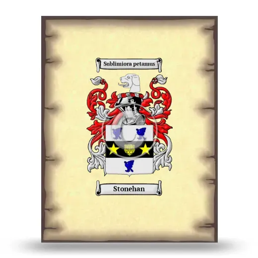 Stonehan Coat of Arms Print