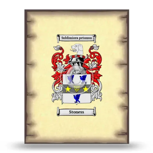 Stoness Coat of Arms Print