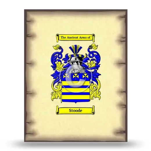 Stoode Coat of Arms Print