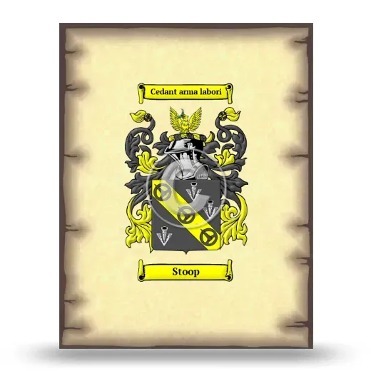 Stoop Coat of Arms Print
