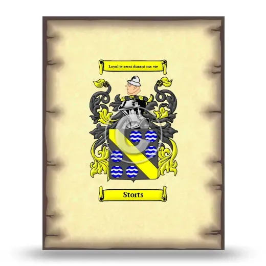 Storts Coat of Arms Print