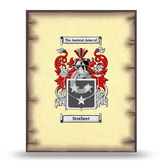 Stothert Coat of Arms Print