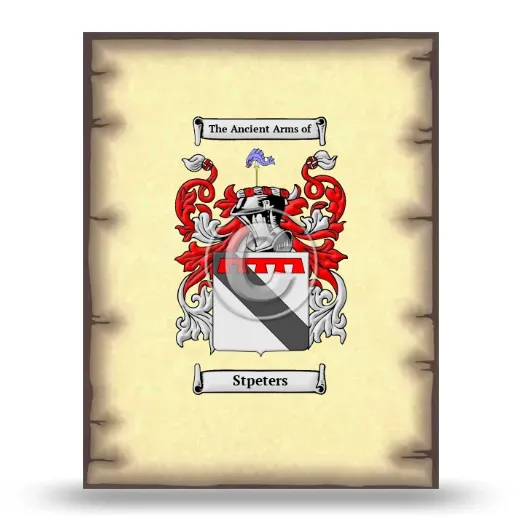 Stpeters Coat of Arms Print