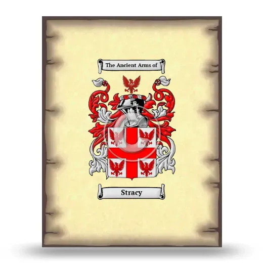 Stracy Coat of Arms Print