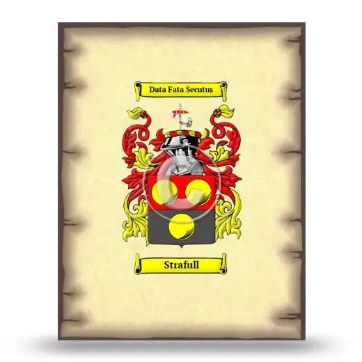 Strafull Coat of Arms Print