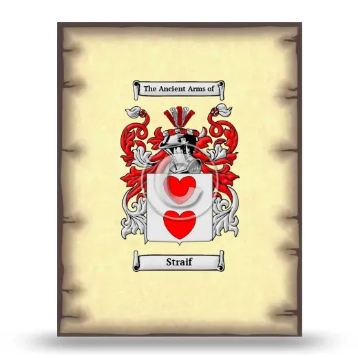 Straif Coat of Arms Print