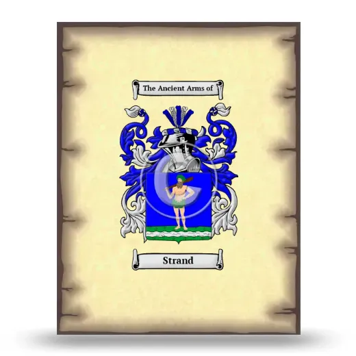 Strand Coat of Arms Print