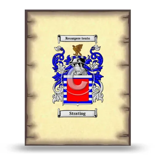 Strating Coat of Arms Print