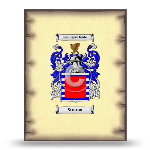 Straton Coat of Arms Print
