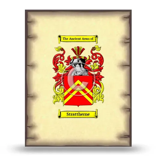 Strattherne Coat of Arms Print