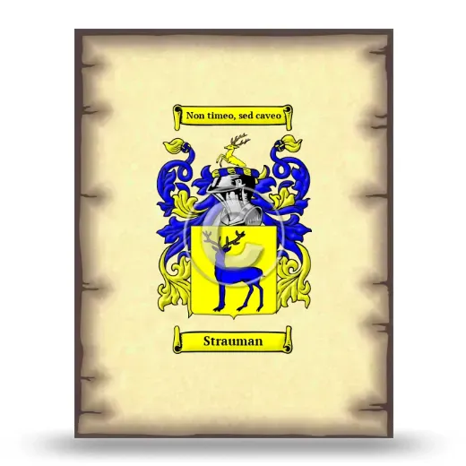 Strauman Coat of Arms Print