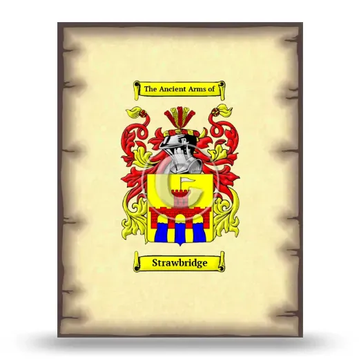 Strawbridge Coat of Arms Print