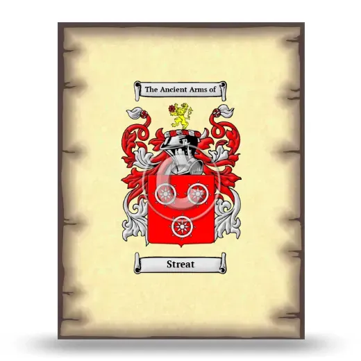 Streat Coat of Arms Print
