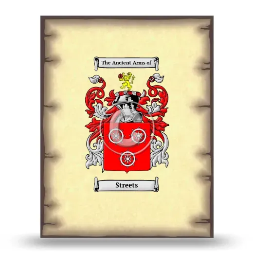 Streets Coat of Arms Print