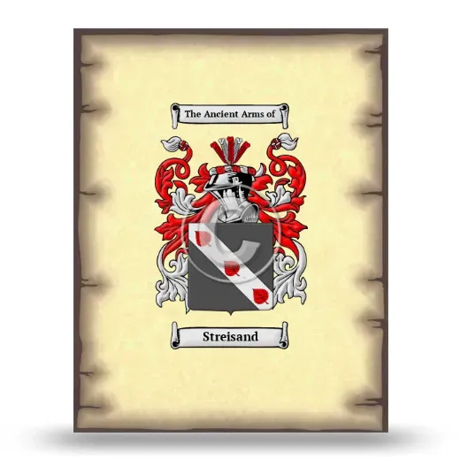 Streisand Coat of Arms Print