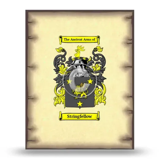 Stringfellow Coat of Arms Print
