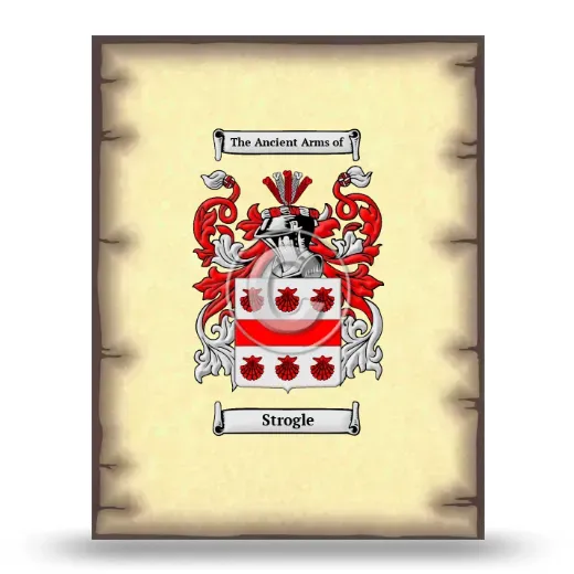 Strogle Coat of Arms Print