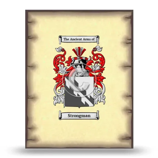 Strongman Coat of Arms Print