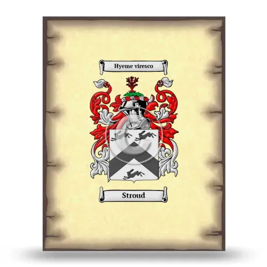 Stroud Coat of Arms Print