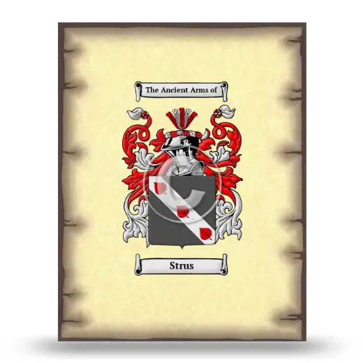Strus Coat of Arms Print