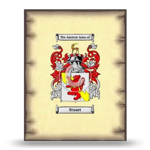 Stuart Coat of Arms Print
