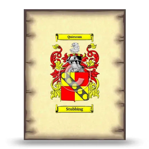 Stubbing Coat of Arms Print