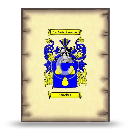 Stuckes Coat of Arms Print