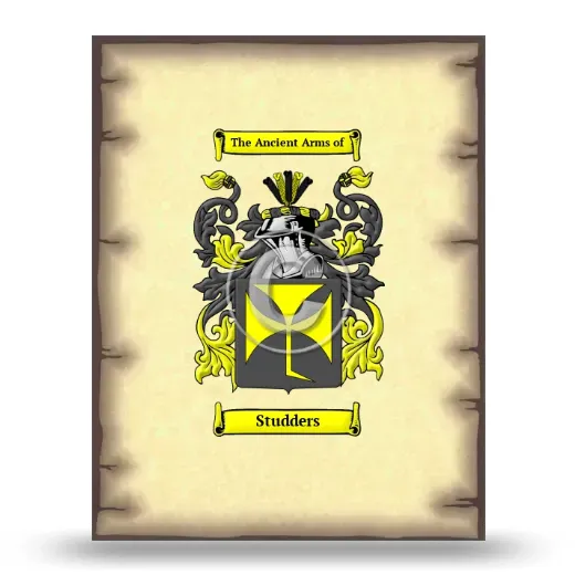 Studders Coat of Arms Print