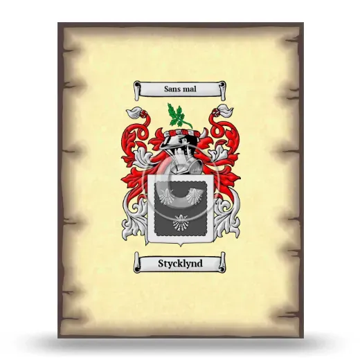 Stycklynd Coat of Arms Print