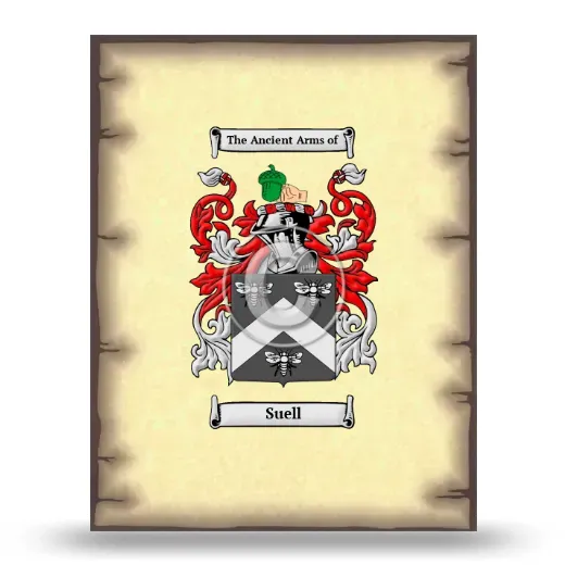 Suell Coat of Arms Print