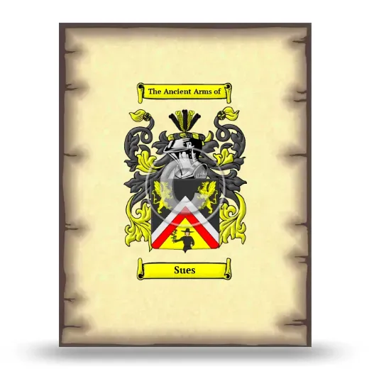 Sues Coat of Arms Print