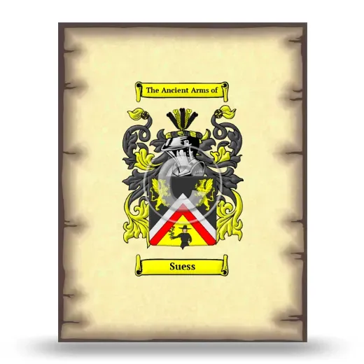 Suess Coat of Arms Print