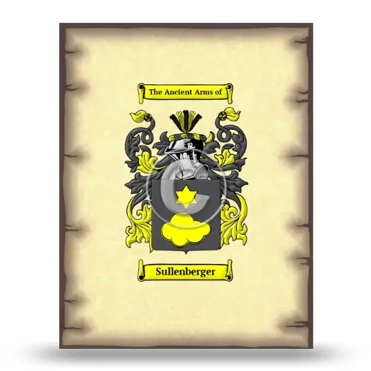 Sullenberger Coat of Arms Print