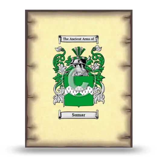 Sumar Coat of Arms Print