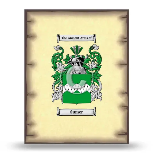 Sumer Coat of Arms Print