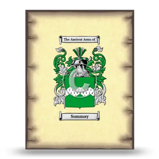 Summay Coat of Arms Print