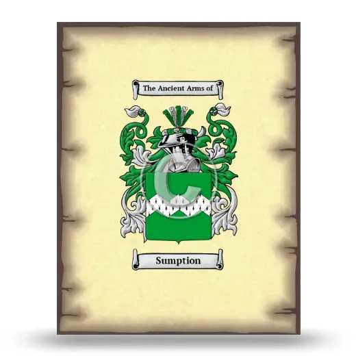 Sumption Coat of Arms Print
