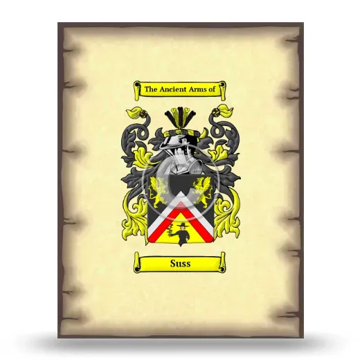 Suss Coat of Arms Print