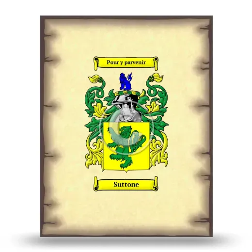 Suttone Coat of Arms Print