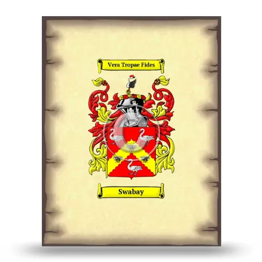 Swabay Coat of Arms Print