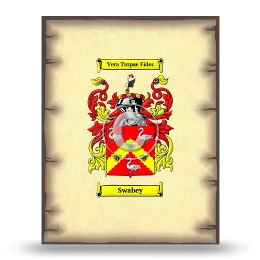 Swabey Coat of Arms Print