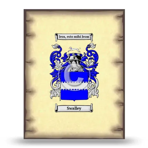 Swalley Coat of Arms Print