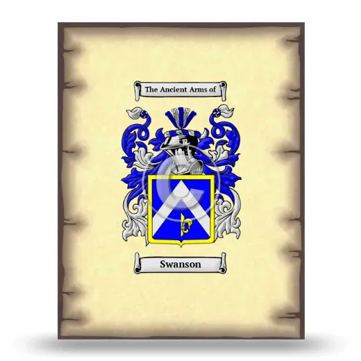 Swanson Coat of Arms Print