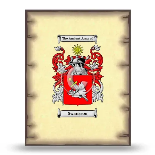 Swansson Coat of Arms Print