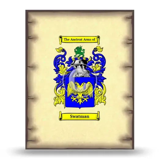 Swatman Coat of Arms Print
